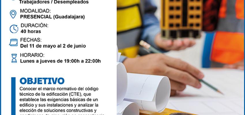 CEOE-CEPYME Guadalajara lanza un curso gratuito sobre el C�digo T�cnico de la Edificaci�n CTE