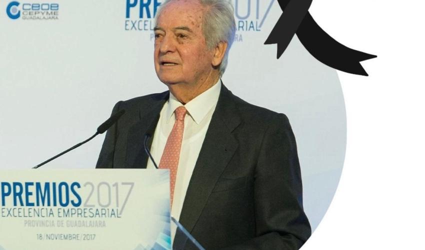 CEOE-CEPYME Guadalajara lamenta el fallecimiento de Agust�n de Grandes, presidente de la organizaci�n durante 17 a�os