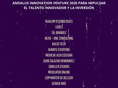 Doce startups del ecosistema digital ECOINNTECH participar�n en Al-Andalus Innovation Venture 2026 para impulsar la innovaci�n y la captaci�n de inversi�n
