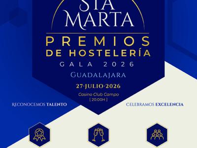 La Federaci�n provincial de Turismo y Hosteler�a de Guadalajara celebrar� la I Gala de la Hosteler�a con motivo de Santa Marta