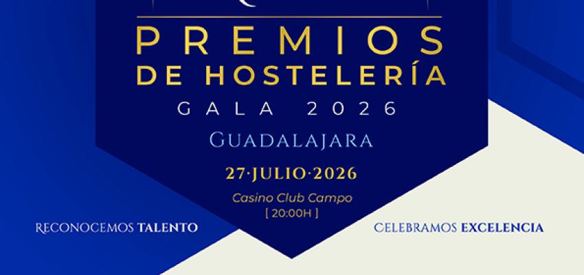 La Federaci�n provincial de Turismo y Hosteler�a de Guadalajara celebrar� la I Gala de la Hosteler�a con motivo de Santa Marta