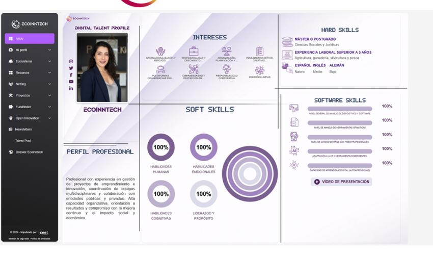 ECOINNTECH revoluciona la captaci�n de talento joven con el lanzamiento de TALENT POOL