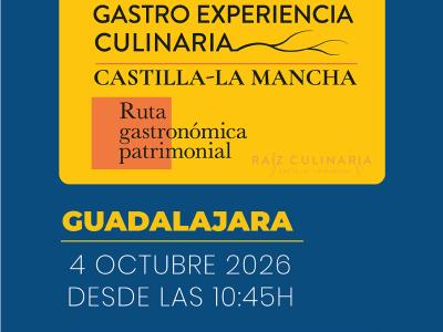 Guadalajara acoger� el 4 de octubre una Gastroexperiencia culinaria que unir� gastronom�a, patrimonio y turismo