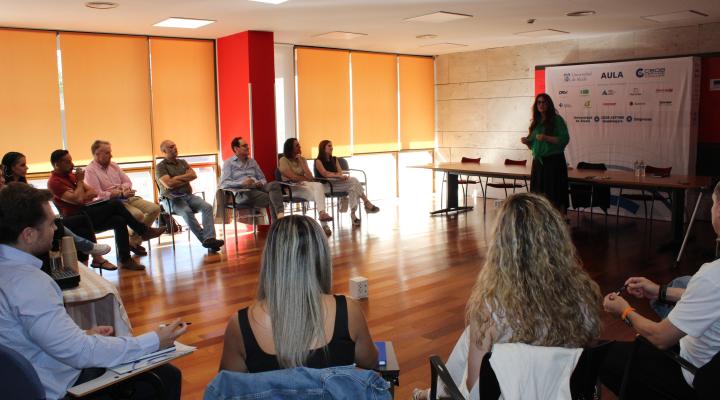 AULA celebra su segundo curso intensivo de oratoria para fortalecer la comunicaci�n empresarial de sus trabajadores