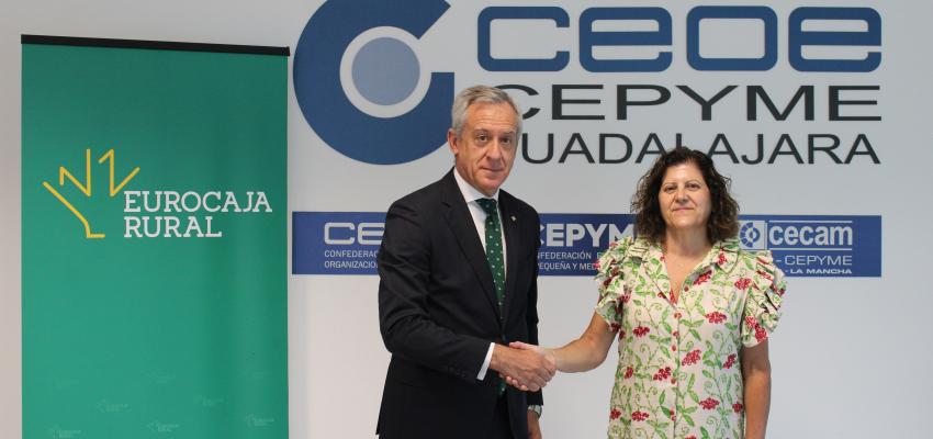 Eurocaja Rural y CEOE-CEPYME Guadalajara renuevan su alianza para respaldar a empresarios y aut�nomos