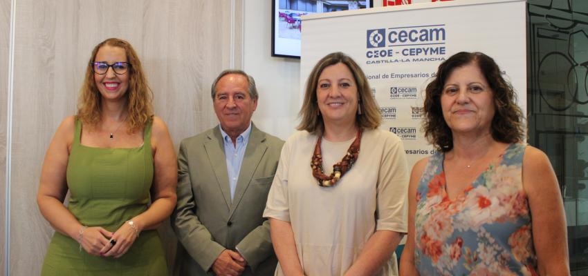 Un centenar de empresarias de la regi�n participan en el IV foro mujeres empresarias de Castilla-La Mancha, organizado por CECAM
