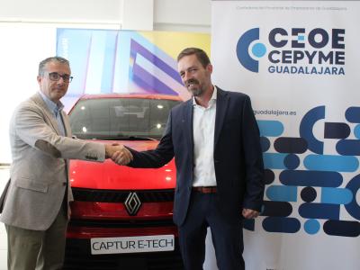 CEOE-CEPYME Guadalajara y Renault-Autocarpe renuevan su colaboraci�n para ofrecer ventajas a las empresas asociadas