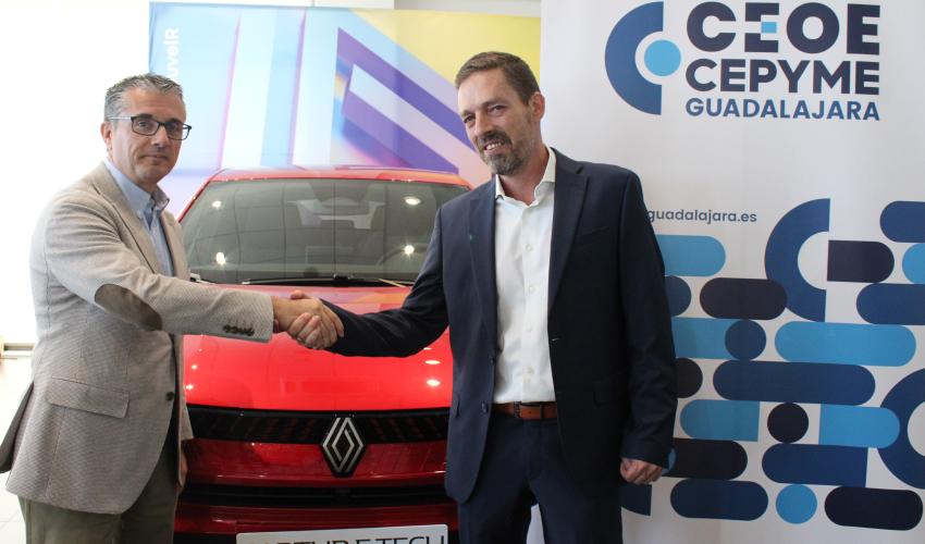CEOE-CEPYME Guadalajara y Renault-Autocarpe renuevan su colaboraci�n para ofrecer ventajas a las empresas asociadas