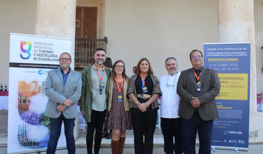 La Federaci�n provincial de Turismo y Hosteler�a de Guadalajara, participa en la organizaci�n de Gastro Experiencia Culinaria. Ruta Gastron�mica Patrimonial de la JCCM