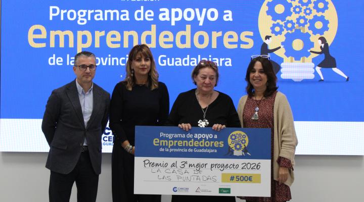 Stratocora, gana la novena edici�n del Programa de Apoyo a Emprendedores de la provincia de  CEOE-CEPYME Guadalajara y la Diputaci�n provincial