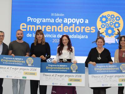 Stratocora, gana la novena edici�n del Programa de Apoyo a Emprendedores de la provincia de  CEOE-CEPYME Guadalajara y la Diputaci�n provincial