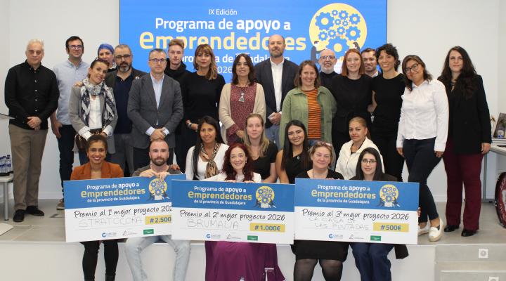 Stratocora, gana la novena edici�n del Programa de Apoyo a Emprendedores de la provincia de  CEOE-CEPYME Guadalajara y la Diputaci�n provincial