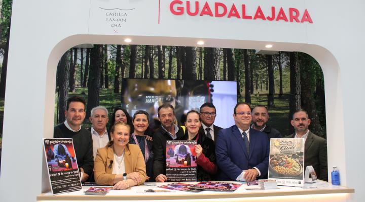 La Federaci�n provincial de Turismo y Hosteler�a de Guadalajara  muestra la gastronom�a y el potencial tur�stico de la provincia en el d�a de Guadalajara en el stand de Castilla-La Mancha en FITUR
