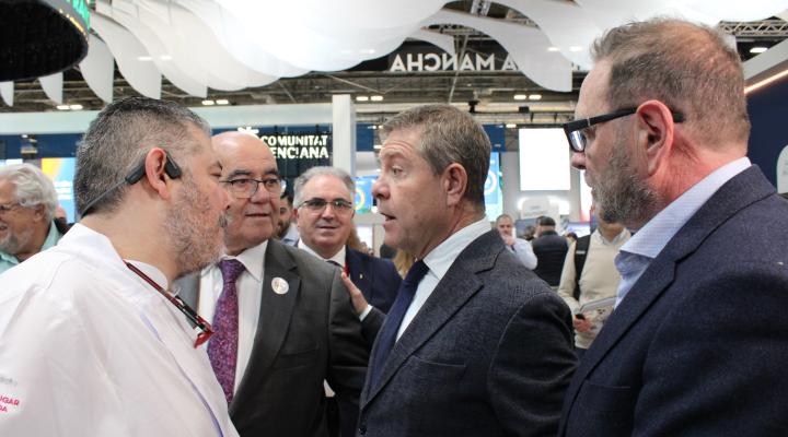 La Federaci�n provincial de Turismo y Hosteler�a de Guadalajara  muestra la gastronom�a y el potencial tur�stico de la provincia en el d�a de Guadalajara en el stand de Castilla-La Mancha en FITUR
