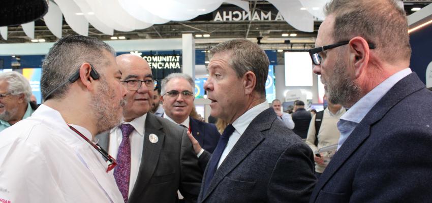 La Federaci�n provincial de Turismo y Hosteler�a de Guadalajara  muestra la gastronom�a y el potencial tur�stico de la provincia en el d�a de Guadalajara en el stand de Castilla-La Mancha en FITUR