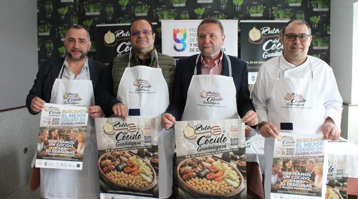 La Federaci�n provincial de Turismo y Hosteler�a de Guadalajara colabora con la I ruta del cocido de Guadalajara