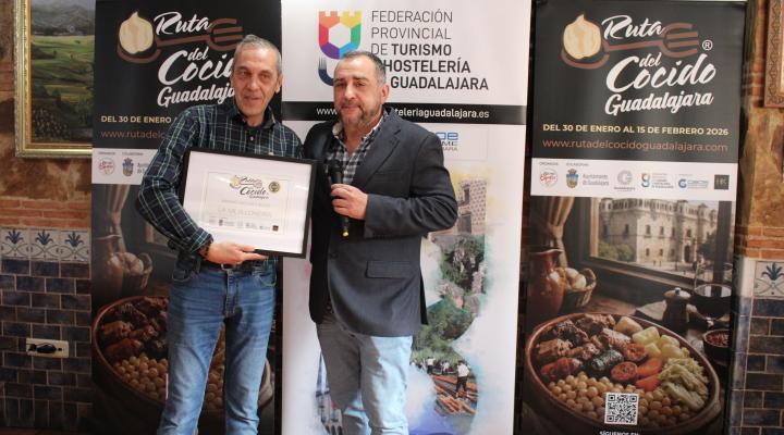 Mes�n La Vera, ganador de la primera edici�n de la ruta del cocido de Guadalajara 