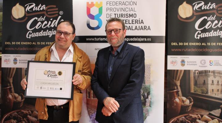 Mes�n La Vera, ganador de la primera edici�n de la ruta del cocido de Guadalajara 