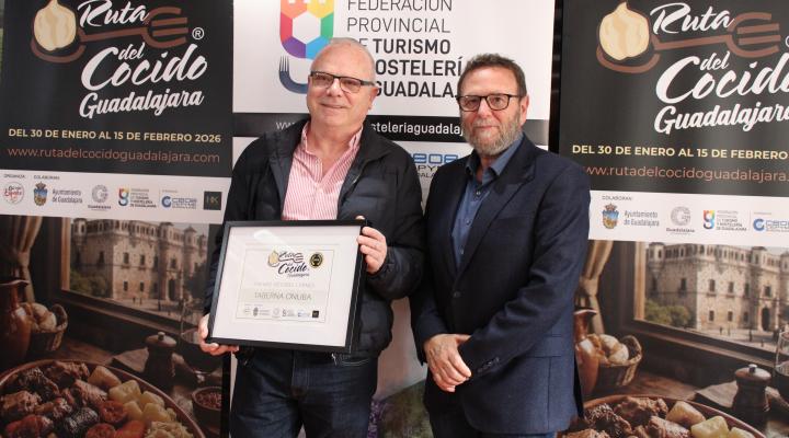 Mes�n La Vera, ganador de la primera edici�n de la ruta del cocido de Guadalajara 