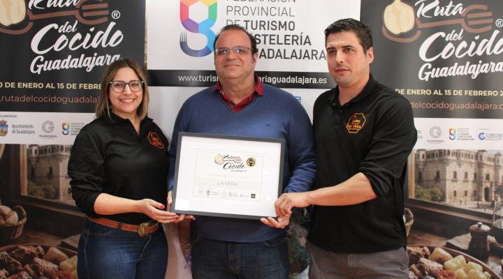 Mes�n La Vera, ganador de la primera edici�n de la ruta del cocido de Guadalajara 