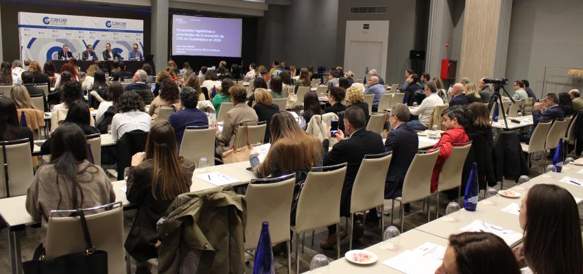 La inspecci�n de trabajo muestra sus previsiones de inspecci�n para 2026 ante cerca de 200 empresarios 