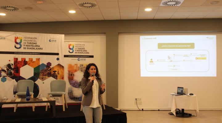 La Federaci�n provincial de Turismo y Hosteler�a de Guadalajara celebra una jornada formativa para ofrecer soluciones competitivas en eficiencia energ�tica para el sector