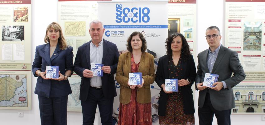 CEOE-CEPYME Guadalajara y Diputaci�n Provincial presentan la 19 edici�n de la gu�a de empresas de Socio a Socio 2026
