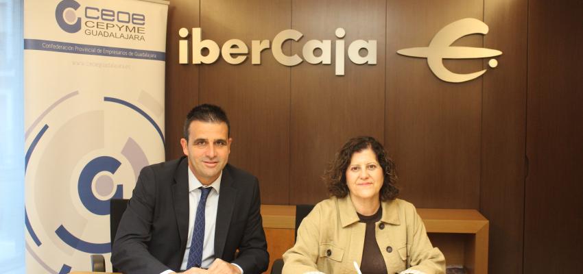 Ibercaja y CEOE-CEPYME Guadalajara refuerzan su alianza para apoyar a empresas y aut�nomos de la provincia