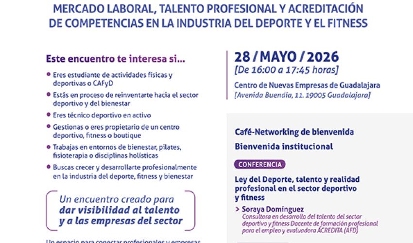 APEDEGU organiza una jornada formativa para hablar de talento, empleo y la Ley del Deporte 