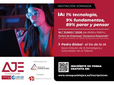 AJE Guadalajara organiza la jornada IA: 1% tecnolog�a, 9% fundamentos, 89% prueba y error para acercar la inteligencia artificial a las empresas