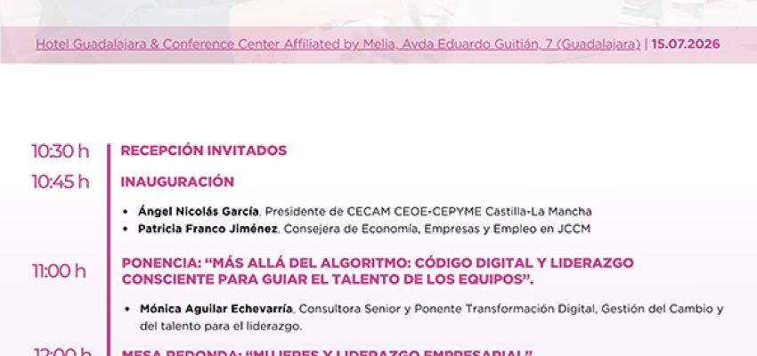 CECAM refuerza su apuesta por el liderazgo femenino con la celebraci�n del IV foro mujeres empresarias de Castilla-La Mancha