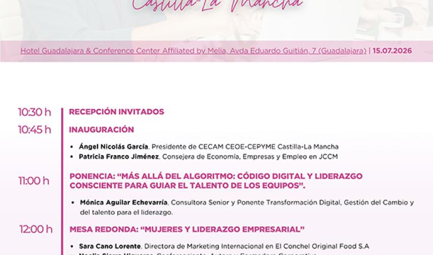 CECAM refuerza su apuesta por el liderazgo femenino con la celebraci�n del IV foro mujeres empresarias de Castilla-La Mancha