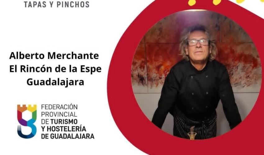 Alberto Merchante representar� a Guadalajara en el Campeonato Oficial Hosteler�a de Espa�a - Tapas y Pinchos