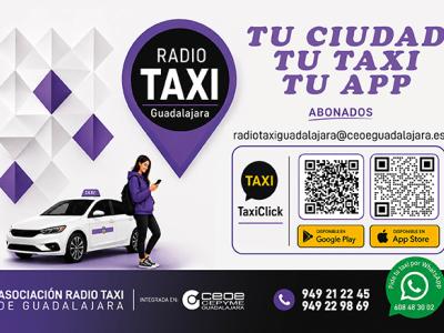 La Asociaci�n de Radio Taxi Guadalajara impulsa la modernizaci�n del servicio con la puesta en marcha de la contrataci�n a trav�s de APP y WhatsApp