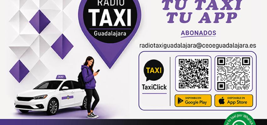 La Asociaci�n de Radio Taxi Guadalajara impulsa la modernizaci�n del servicio con la puesta en marcha de la contrataci�n a trav�s de APP y WhatsApp