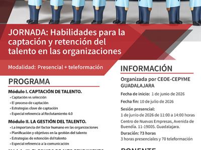 Nuevo programa de expertos en negociaci�n colectiva organizado por CEOE-CEPYME Guadalajara 