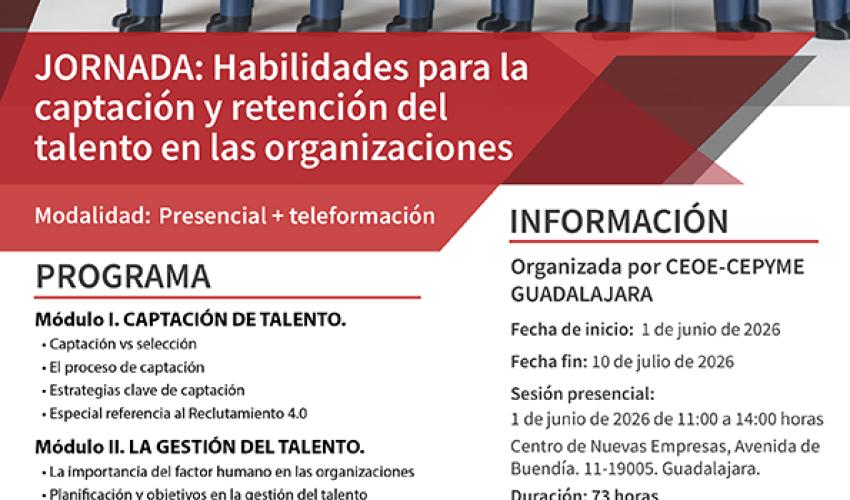 Nuevo programa de expertos en negociaci�n colectiva organizado por CEOE-CEPYME Guadalajara 