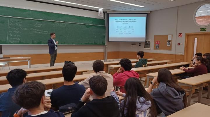 El proyecto AULA, presente en la feria de Ingenier�a, Empresas y Empleo de la Escuela Polit�cnica Superior de Alcal�