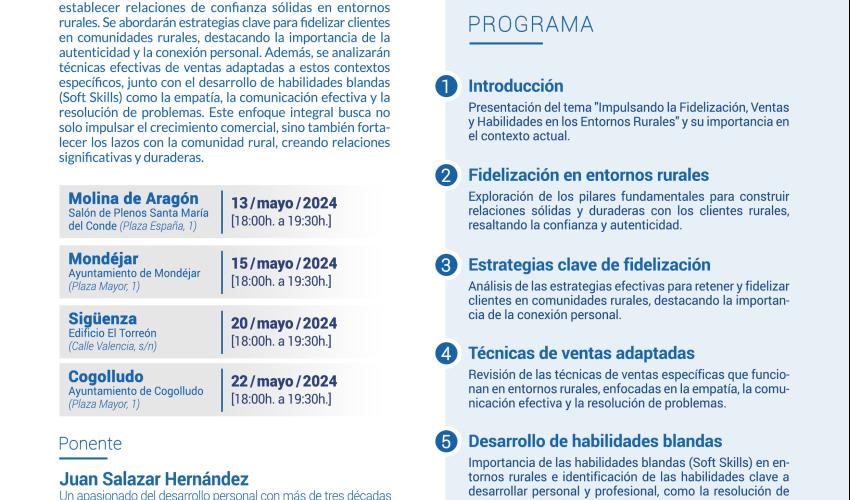Jornada formativa: Impulsando la fidelizaci�n, ventas y habilidades en los entornos rurales