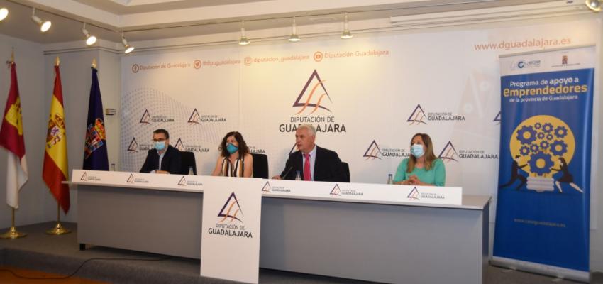 La Diputaci�n y CEOE-CEPYME Guadalajara presentan el plan de apoyo al emprendimiento en 2020