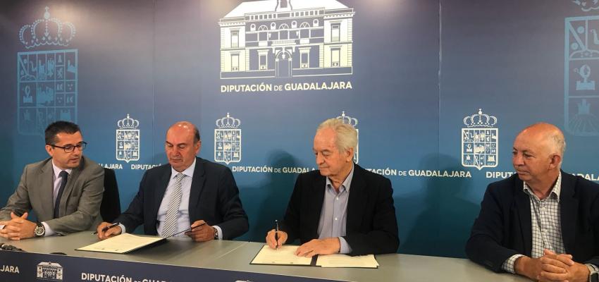 La Diputaci�n de Guadalajara reafirma su apoyo a los empresarios y aut�nomos de la provincia ampliando su colaboraci�n con CEOE-CEPYME Guadalajara