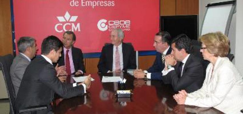  CEOE-CEPYME y CCM firman un convenio de apoyo a la internacionalizaci�n de las empresas alcarre�as