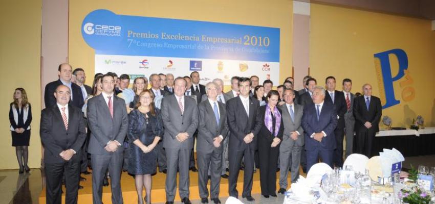 CEOE-CEPYME Guadalajara entrega sus Premios Excelencia Empresarial 2010