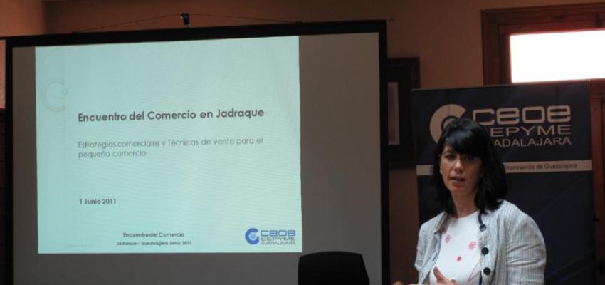 Los empresarios del comercio de Jadraque aprenden las �ltimas t�cnicas de venta