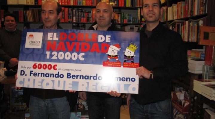 Fernando Bernado Gimeno se gasta los 6.000 euros del doble de navidad en 16 establecimientos