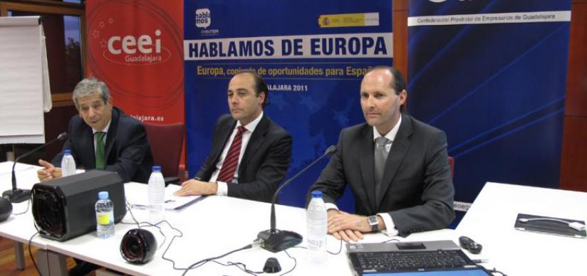 Descubrir los programas y proyectos europeos son una oportunidad para los empresarios alcarre�os