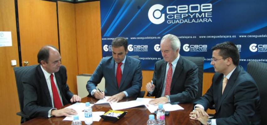 CEOE-CEPYME Guadalajara facilita el acceso de las empresas a la l�nea ICO directo a trav�s del Banco Santander