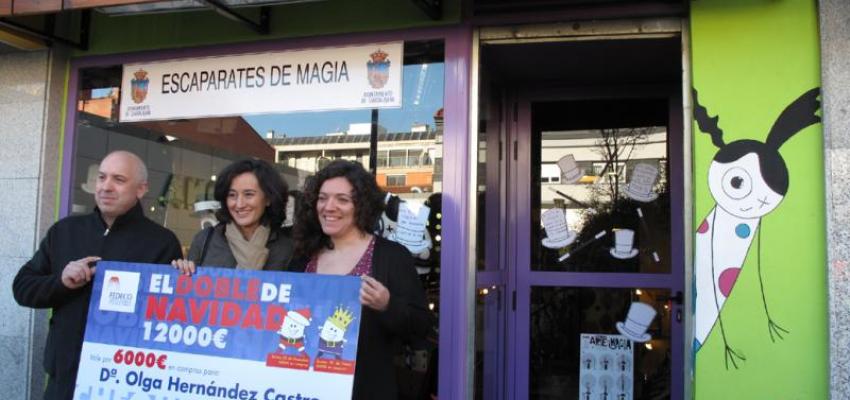 Olga Hern�ndez se gasta los 6.000 euros del doble de navidad en 17 establecimientos