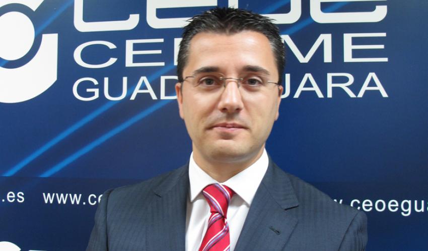 Javier Arriola, nuevo secretario general de CEOE-CEPYME Guadalajara