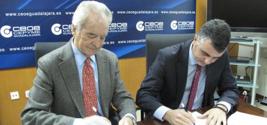 CEOE-CEPYME Guadalajara y FREMAP firman un convenio de colaboraci�n